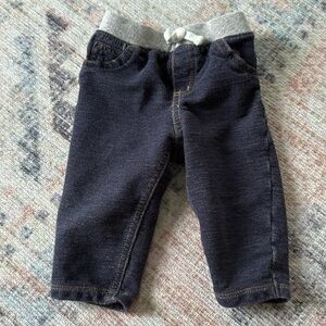 Carters 9 month denim stretch pants